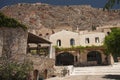 Small plateau of the `Hidden town` of Monemvasia