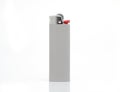 small pocket lighter isolated on white Royalty Free Stock Photo