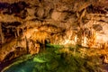 Small pond in cave