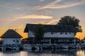 Small Port in Danube Delta, Romania