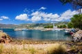 Small port in Falasarna, Crete, Greece