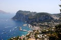 The small port Capri, Italy Royalty Free Stock Photo