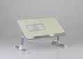 Small portable table for laptop computer isolated