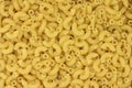 A small portion of pasta uncooked background Royalty Free Stock Photo