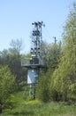 Small power substation Royalty Free Stock Photo