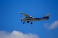 Small Private Aircraft Flying in Clouds