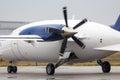 Small private propeller plane