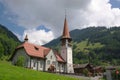 Small protestant church Royalty Free Stock Photo