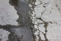 Small Puddle on Concrete