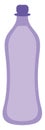 Small purple bottle, icon