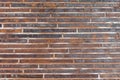 Small red clinker bricks Royalty Free Stock Photo