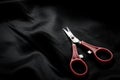 Small red scissors Royalty Free Stock Photo