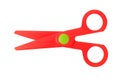 Small red scissors Royalty Free Stock Photo