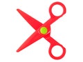 Small red scissors Royalty Free Stock Photo