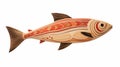 Wooden Fish Design Folkloric Realism In Yupik Art