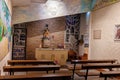 Small Religious Chapel inside Soccer Stadium, Camp Nou, Spain