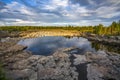 The austere, silent northern nature opens up in all its glory.