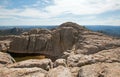 Small reservoir at the top of Black Elk Peak [formerly Harney Peak] in the Black Hills in Custer State Park in South Dakota USA Royalty Free Stock Photo