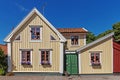 Small residential houses Royalty Free Stock Photo