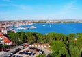 Small resort town of Vodice. Royalty Free Stock Photo