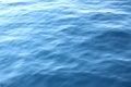 Small ripples in clear sea