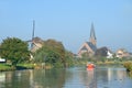 Small river in Holland Royalty Free Stock Photo