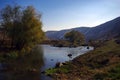 Small river in the mountains Royalty Free Stock Photo