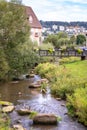 small river at Nagold Germany