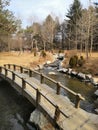 Small River in Nami Island Royalty Free Stock Photo