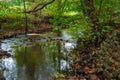 A small river near the village Hude Royalty Free Stock Photo