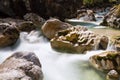 Small river in the Zauberwald - Long exposure version Royalty Free Stock Photo