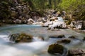 Small river in the Zauberwald Royalty Free Stock Photo