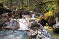 Small river in the Zauberwald Royalty Free Stock Photo