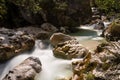 Small river in the Zauberwald - Long exposure version Royalty Free Stock Photo