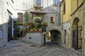 The old town of Pietrapertosa, Italy.