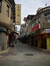 Small road in Jinmen Country, Taiwan