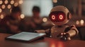 Interactive coding workshop with a robot for kids\' educational development AI generated