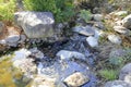 Tranquil stone creek and small pool, adobe rgb