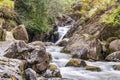 A small rocky stream in Lake District National Park