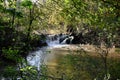 Small Rocky Waterfall