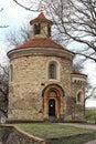 Small Romanic rotunda above the trees