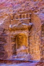 Small Rose Red Rock Tomb Outer Siq Petra Jordan Royalty Free Stock Photo