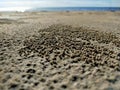 Small rounded sand