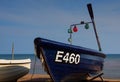 Small fishing boat in Sidmouth Devon