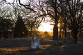 Short Mountain Cemetery in eastern Oklahoma Royalty Free Stock Photo