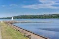 Loch Semple Pontoon and Small Sail Boats.