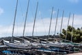 Small sailboats Royalty Free Stock Photo