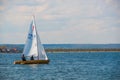 Small sailing boat Royalty Free Stock Photo