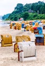 The small sandy beach of the Kiel-Schilksee, Germany