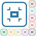 Small screen simple icons